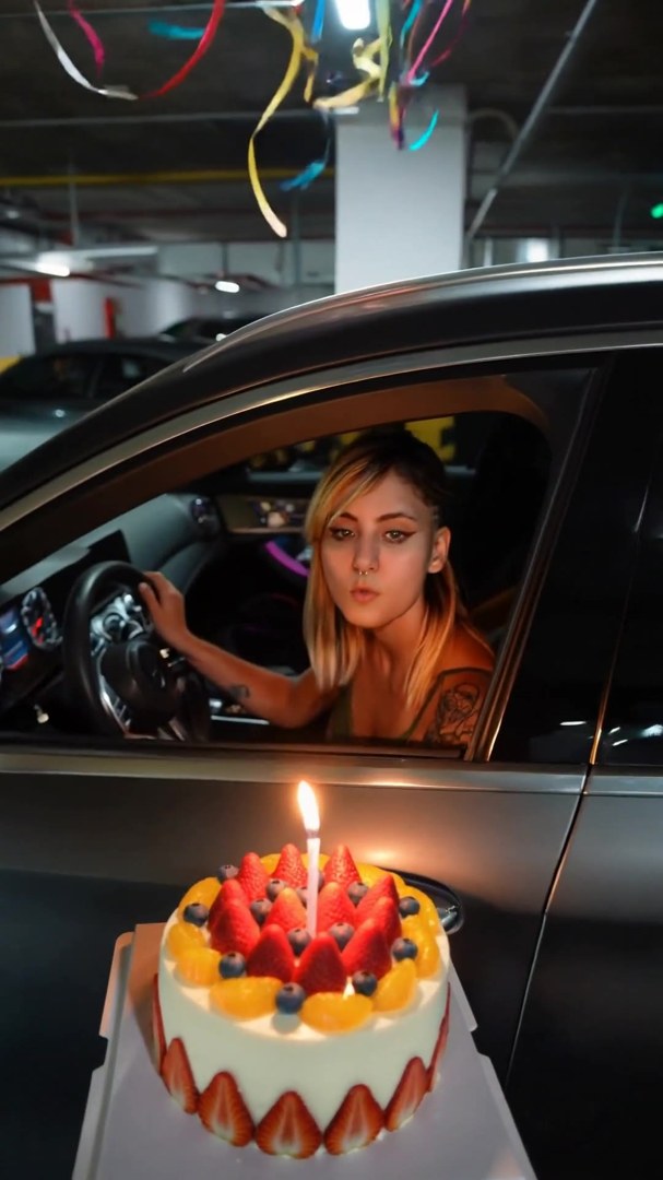 Birthday Window Surprise