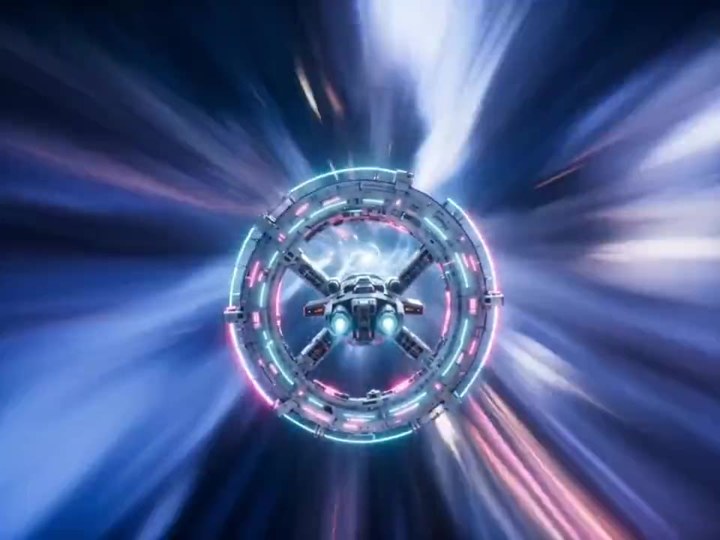 Cosmic Portal Flight