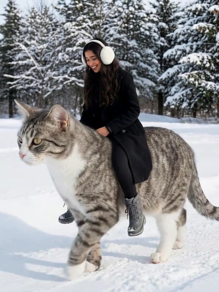雪地巨猫坐骑
